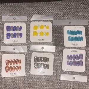 Colorful Nail Art Set